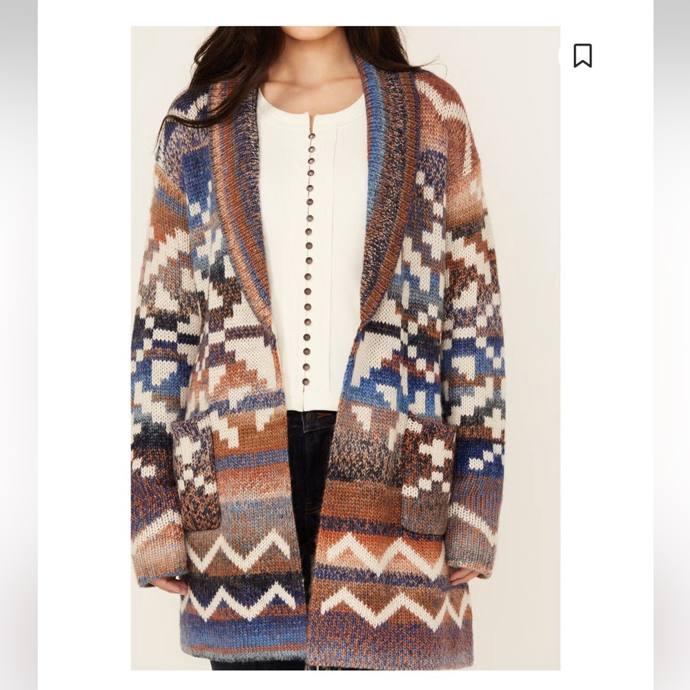 Idyllwind Women's Myhr Southwestern Print Cardigan